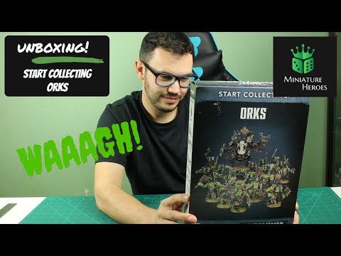 Orks - Start Collecting Boxset - Unboxing Warhammer 40K