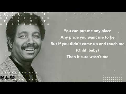 Tyrone Davis - Sure Wasn't Me (Lyric Video)