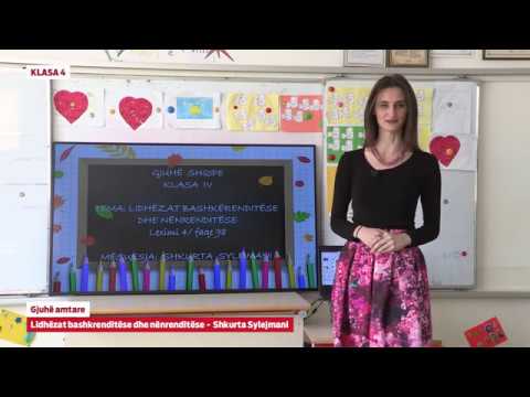 Klasa 4 - Gjuhë amtare - Lidhëzat bashkërenditëse dhe nënrenditëse