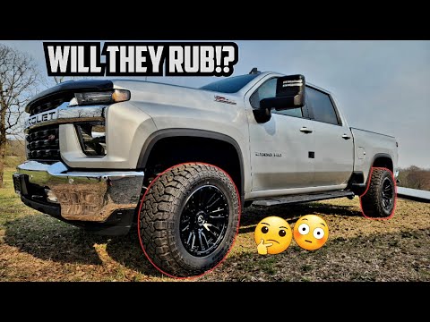 Wheel And Tire Setup for Chevy Silverado 2500!!