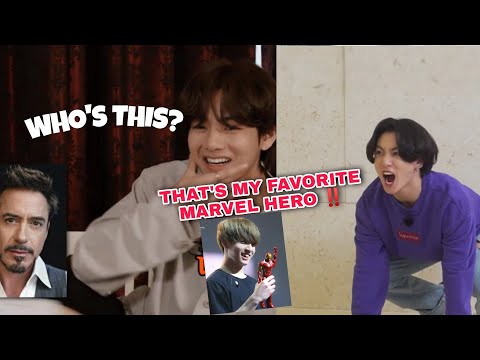 BTS Upset when Taehyung didn't recognize Ironman | run bts ep 140 eng sub