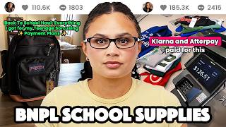 Wait... Parents are using BNPL for LUXURY Back to School Shopping!