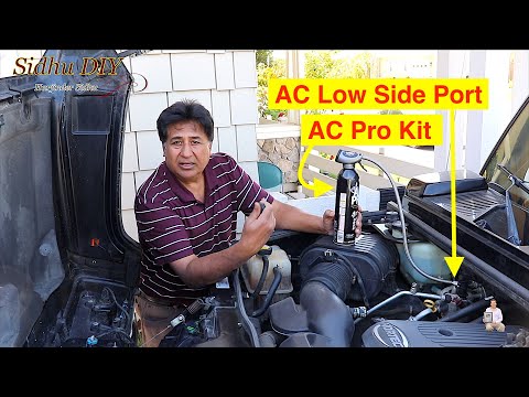 How To Recharge AC System in Your Car | How To Recharge AC in H2 Hummer SUT