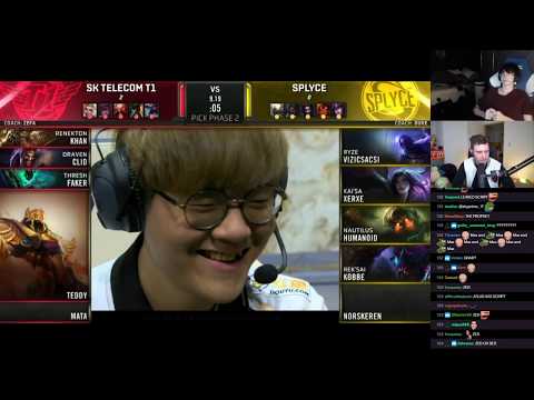 LS and Atlus commentate SKT vs SPY - Game 3 - Quarter finals, Worlds 2019