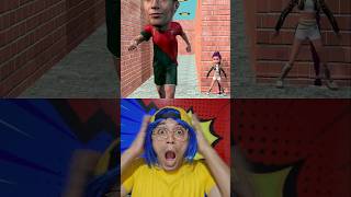 Footblall x Scary Teacher Jump OverThe Heads! #kpopdemonhunters #championstrophy 2026 #shorts