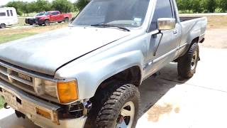 1988 TOYOTA FUEL TANK CLEANING AND REPLACE