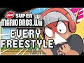 Every Dashie New Super Mario Bros Wii Freestyle In One Video