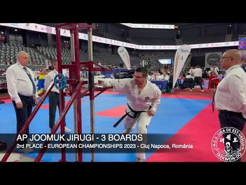 GEORGIAN MANEA -  2TH PLACE EURO 2023 - POWER BREAKING SENIOR MALE