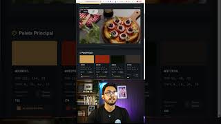 Paleta de Cores EM SEGUNDOS! (Grátis e Online) #shorts