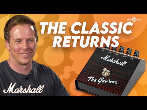 Marshall Reissue: Guv'nor Guitar Pedal | Gear4music Guitars
