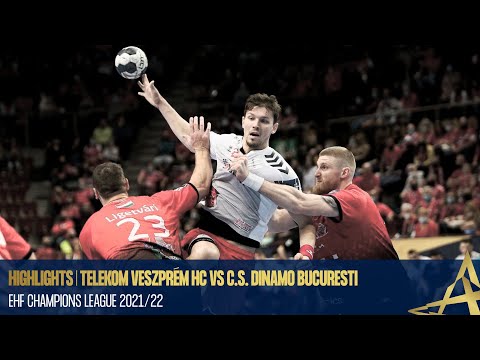 HIGHLIGHTS | Telekom Veszprém HC vs C.S. Dinamo Bucuresti | Round 9 | EHF Champions League 2021/22