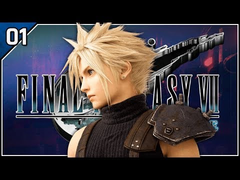 Midgar Crisis - Let's Play Final Fantasy VII Remake Blind Part 1 [Chapter 1 PS4 Gameplay]