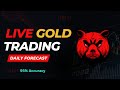 🔴LIVE GOLD DAY TRADING -  XAUUSD price action LIVE SIGNALS