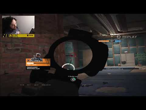 CLUTCH 1V2 INSANO DO NESK - MELHORES MOMENTOS RAINBOW SIX SIEGE