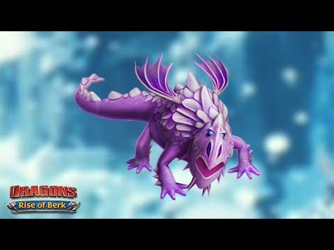 Frozen Groncicle, Max Level 124 - Exclusive Groncicle Dragon | Dragons: Rise of Berk