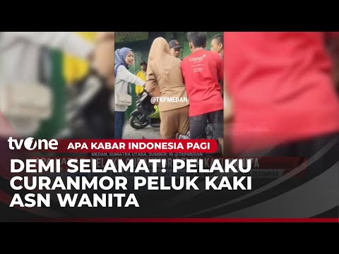 Takut Dihakimi Massa, Pelaku Curanmor Tiba Tiba Peluk PNS | AKIP tvOne