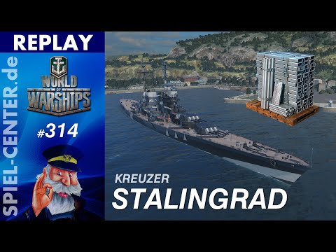 World of Warships Replay #314: Stalingrad [ Radar als "Waffe" ]