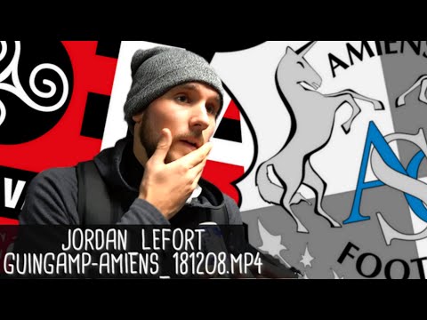 JORDAN LEFORT RÉAGIT APRÈS GUINGAMP - AMIENS (1-2) / Ligue 1 - 8 décembre 2018