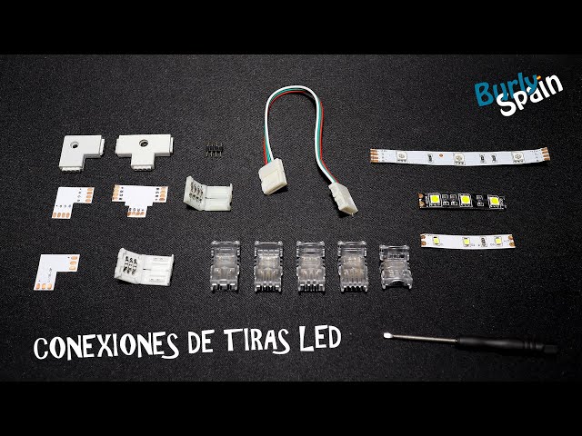 Vídeo relacionado con Alomejor Conectores de Tira LED de Conexión Rápida Fácil Instalación para Party Warehouse Factory 10 Mm 10 Piezas