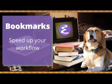 Emacs Bookmarks Save Your Place