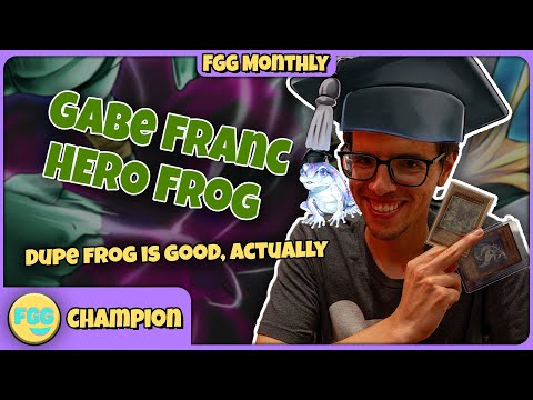 FGG July Champion - HERO Frog Deck Profile - Gabe Franc - Edison Format