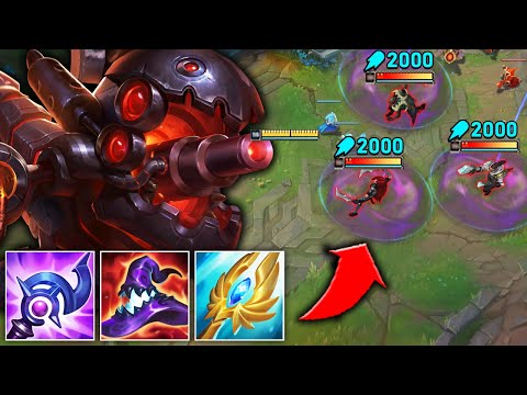 AIR-STRIKE KOG'MAW ONE SHOTS YOU FROM ACROSS THE MAP! (EVERY ULT IS A NUKE)