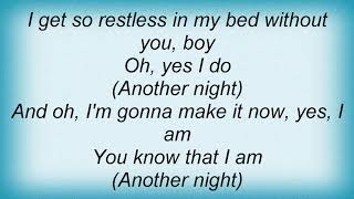 Aretha Franklin - Another Night Lyrics