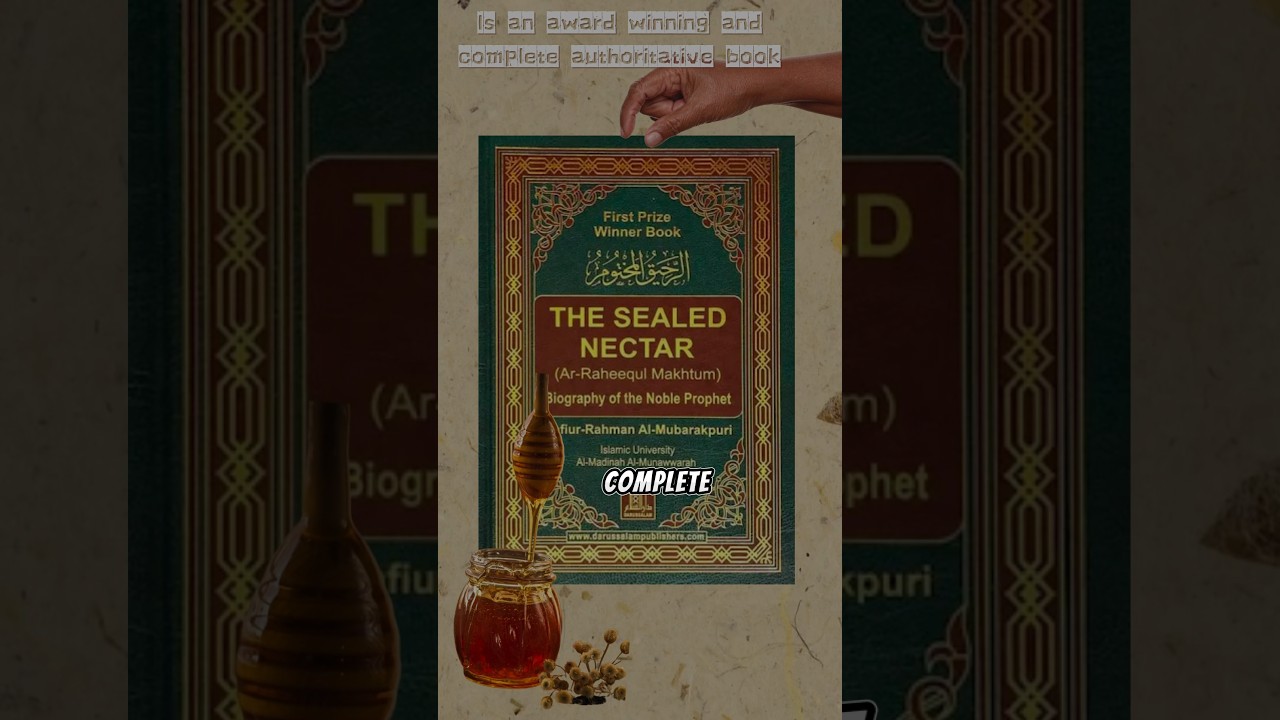 BEST ISLAMIC BOOKS on Seerah & Islamic Heritage PART 1 #shorts #islam #muslim