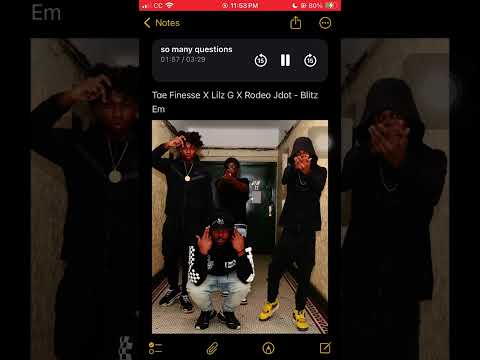 Tae Finesse x Lilz G x Rodeo Jdot - Blitz Em (unreleased)