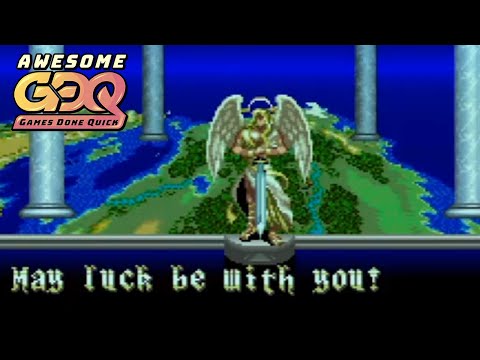 ActRaiser 2 by PJ in 47:35 - AGDQ2019