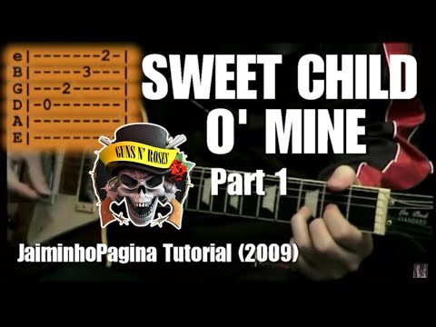 "Sweet Child O' Mine" - (Guns N Roses) Guitar Lesson Part 1