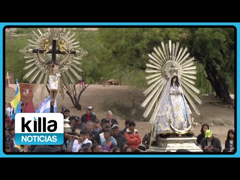 Las imágenes del Milagro llegaron a Angastaco el sábado