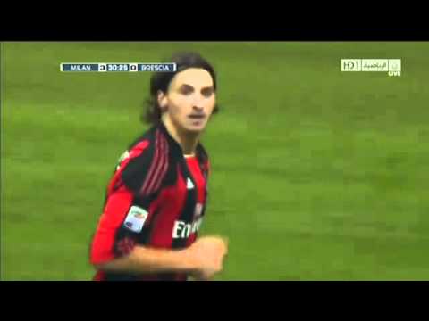 Ibrahimovic Amazing Goal - AC Milan vs Brescia {3-0) 4 12 2010 - YouTube2.flv