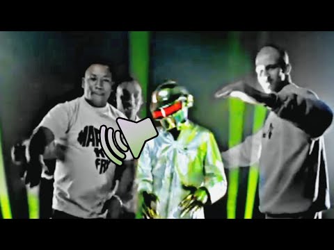 "113 fout la merde" but it's just Thomas Bangalter's vowels