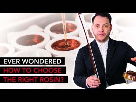 This is how you choose the RIGHT ROSIN for your INSTRUMENT
