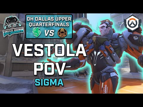 [Vestola POV] Team Falcons vs ENCE - Upper Quarterfinals - DH Dallas OWCS