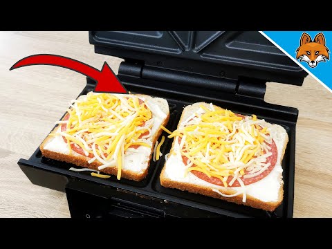 With this TRICK you NEVER AGAIN have to clean your sandwich maker 💥