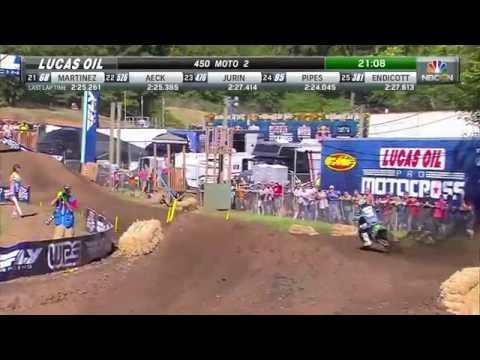 Washougal 450 Moto 2: Tomac passes Roczen