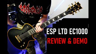 ESP LTD EC1000 Made in Korea Review and Demo TEST