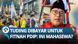 SINDIRAN MENOHOK PDIP ke BEM Bersatu: Dibayar Besar untuk Fitnah, Ini Mahasiswa atau Mahasewa?