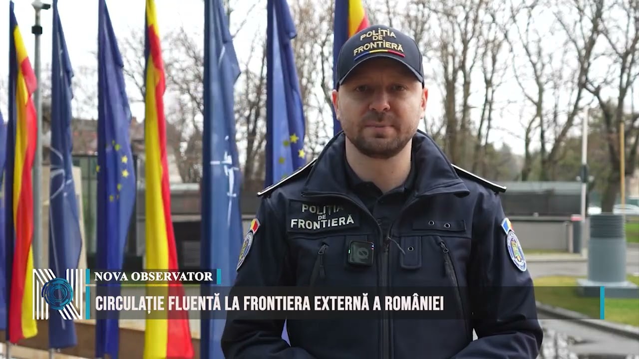 Circulație fluentă la frontiera externă a României