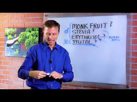 Dr. Berg Compares 4 Artificial Sweeteners – Monk Fruit, Stevia, Erythritol & Xylitol