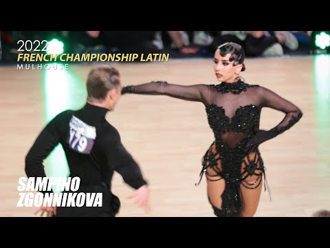 Axel Sampino - Anna Zgonnikova | 2022 French Championship Latin | U21 LAT - Final Rumba