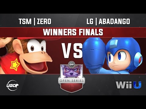 UGC Smash 4 WINNERS FINALS  - TSM | ZeRo (Diddy Kong) vs LG | Abadango (Mega Man, Mewtwo)