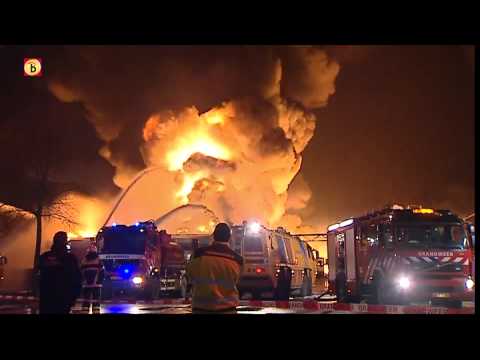Beelden explosies in Moerdijk