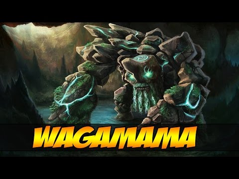 Wagamama 8000 MMR Plays Tiny - Dota 2