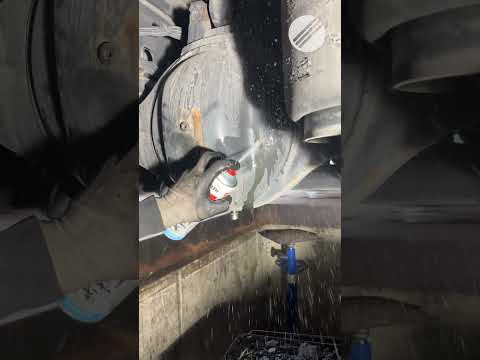 Differential Oil change Atego Mercedes