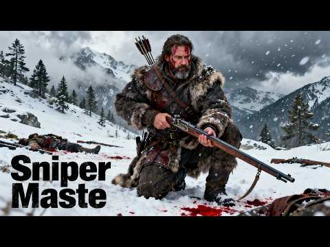 Sniper Master | Alone on the battlefield, the snow sniper calmly eliminates enemies丨4K丨FULL丨ACTION