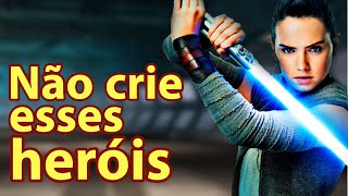 Três tipos horríveis de heróis!