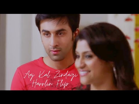 Aaj Kal Zindagi - Shankar Mahadevan (Harrlin Flip)💜🌊 || Indian LoFi || Bollywood LoFi